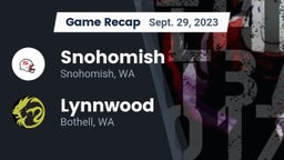 Recap: Snohomish  vs. Lynnwood  2023