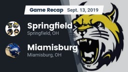 Recap: Springfield  vs. Miamisburg  2019