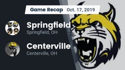 Recap: Springfield  vs. Centerville 2019