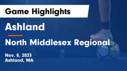 Ashland  vs North Middlesex Regional  Game Highlights - Nov. 8, 2023