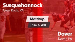 Matchup: Susquehannock High vs. Dover  2016