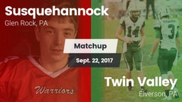 Matchup: Susquehannock High vs. Twin Valley  2017