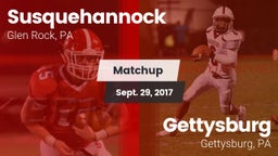 Matchup: Susquehannock High vs. Gettysburg  2017