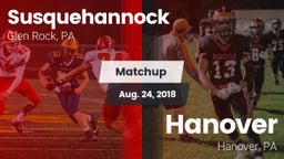 Matchup: Susquehannock High vs. Hanover  2018