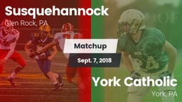 Matchup: Susquehannock High vs. York Catholic  2018