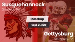 Matchup: Susquehannock High vs. Gettysburg  2018