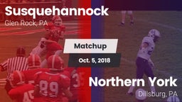 Matchup: Susquehannock High vs. Northern York  2018