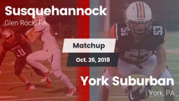 Matchup: Susquehannock High vs. York Suburban  2018
