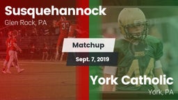 Matchup: Susquehannock High vs. York Catholic  2019