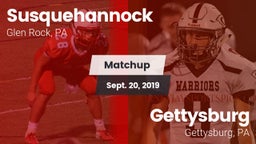 Matchup: Susquehannock High vs. Gettysburg  2019