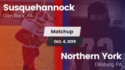 Matchup: Susquehannock High vs. Northern York  2019