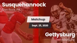 Matchup: Susquehannock High vs. Gettysburg  2020