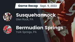 Recap: Susquehannock  vs. Bermudian Springs  2022