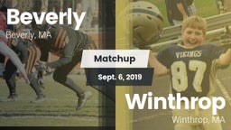 Matchup: Beverly  vs. Winthrop   2019