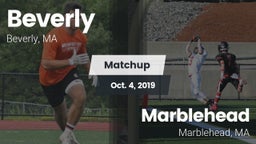 Matchup: Beverly  vs. Marblehead  2019