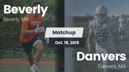 Matchup: Beverly  vs. Danvers  2019