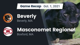 Recap: Beverly  vs. Masconomet Regional  2021