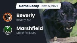Recap: Beverly  vs. Marshfield  2021