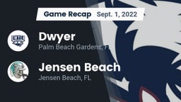 Recap: Dwyer  vs. Jensen Beach  2022