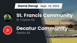 Recap: St. Francis Community  vs. Decatur Community  2022