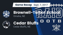 Recap: Brownell-Talbot School vs. Cedar Bluffs  2017