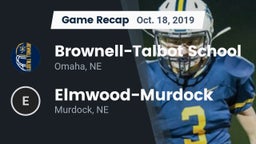 Recap: Brownell-Talbot School vs. Elmwood-Murdock  2019