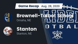 Recap: Brownell-Talbot School vs. Stanton  2020