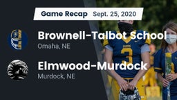 Recap: Brownell-Talbot School vs. Elmwood-Murdock  2020
