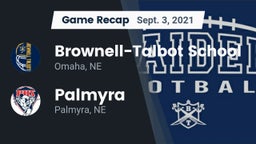 Recap: Brownell-Talbot School vs. Palmyra  2021