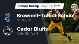 Recap: Brownell-Talbot School vs. Cedar Bluffs  2021