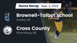 Recap: Brownell-Talbot School vs. Cross County  2022