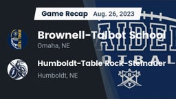 Recap: Brownell-Talbot School vs. Humboldt-Table Rock-Steinauer  2023
