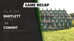 Recap: Bartlett  vs. Conant  2016