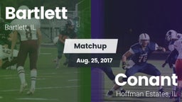 Matchup: Bartlett  vs. Conant  2017