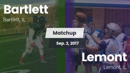 Matchup: Bartlett  vs. Lemont  2017