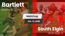 Matchup: Bartlett  vs. South Elgin  2018