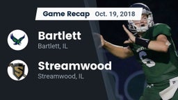 Recap: Bartlett  vs. Streamwood  2018