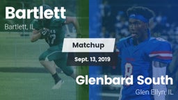 Matchup: Bartlett  vs. Glenbard South  2019