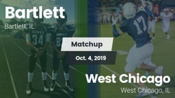 Matchup: Bartlett  vs. West Chicago  2019