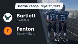 Recap: Bartlett  vs. Fenton  2019