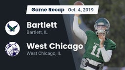 Recap: Bartlett  vs. West Chicago  2019