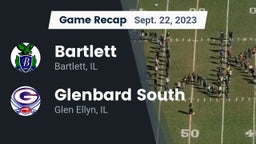 Recap: Bartlett  vs. Glenbard South  2023