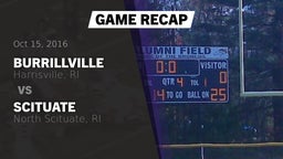 Recap: Burrillville  vs. Scituate  2016