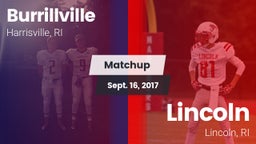 Matchup: Burrillville High vs. Lincoln  2017