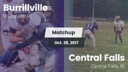 Matchup: Burrillville High vs. Central Falls  2017