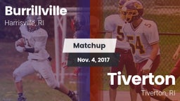 Matchup: Burrillville High vs. Tiverton  2017