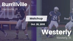 Matchup: Burrillville High vs. Westerly  2018