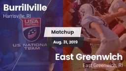 Matchup: Burrillville High vs. East Greenwich  2019