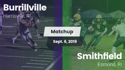 Matchup: Burrillville High vs. Smithfield  2019