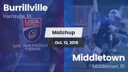 Matchup: Burrillville High vs. Middletown  2019